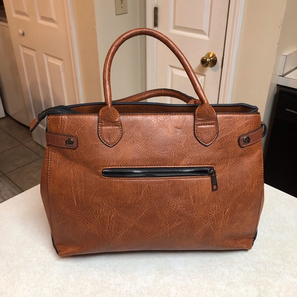 Sam and Hadley Bags Sam And Hadley Feux Leather Bag Poshmark